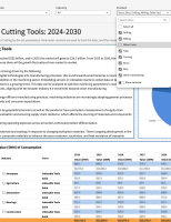 Cutting Tools Data Package